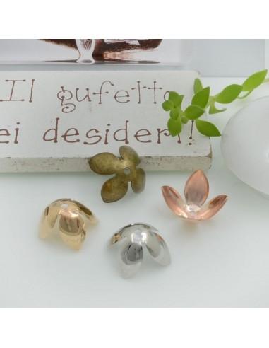 Copri perla fiore liscio 15mm in ottone 2pz acquista da GDO