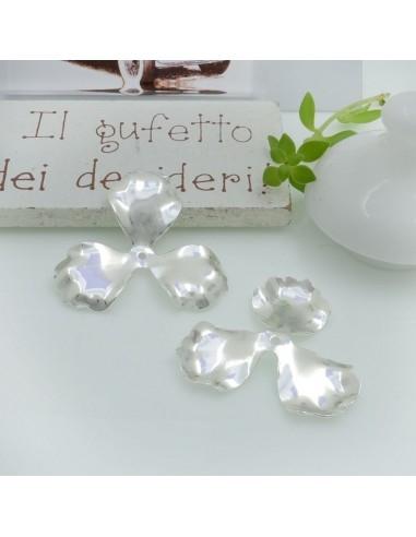 Copri perla foglia in ottone 28mm 2pz Gioie d'Oriente