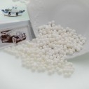 Perle tonde in resina opaca colore bianco 6mm 450pz | GDO