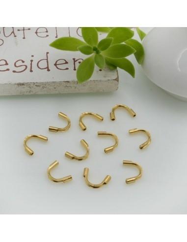 Salva filo per cavetto acciaio 4.5 mm 10pz Gioie d'Oriente
