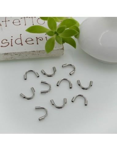 Salva filo per cavetto acciaio 4.5 mm 10pz Gioie d'Oriente