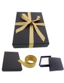 Scatola Confezione Regalo Bracciali Collana Parure Anello 6 Pz 18x13x3.5 cm