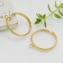 Base Anelli Oro Rosa Porta Ciondoli Regolabile - Acciaio 1pz | GDO