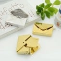 Ciondolo locket lettera apribile in acciaio inossidabile 12 x 19 mm 1pz Gioie d'Oriente