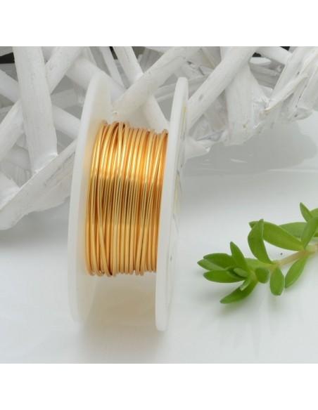 Filo in ottone che preserva il colore misura varia per creazione di bojoux  GDO