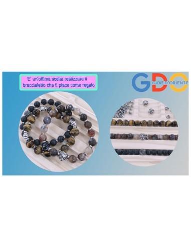 Bracciali con pietre dure idee regalo per uomo GDO