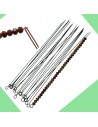 Aghi speciale per bracciale collana  lunghezza 14 cm misura viaria 1 pz GDO