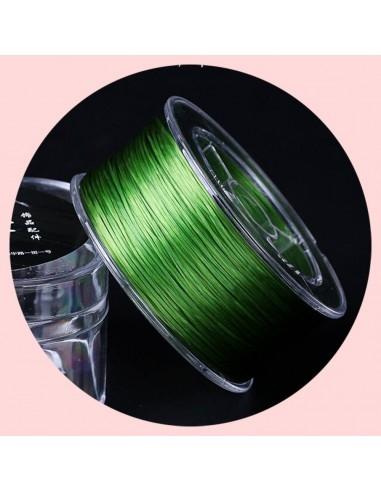Filo Elastico Resistente di qualità filo piatto colore verde 0.6mm 72mt - GDO
