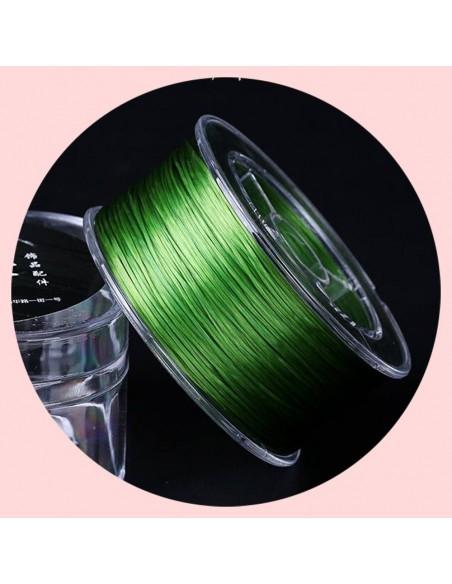 Filo Elastico Resistente di qualità filo piatto colore verde 0.6mm 72mt - GDO