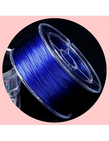 Filo Elastico Resistente di qualità filo piatto colore blu 0.6mm 72mt - GDO