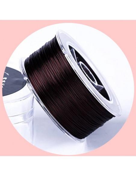 Filo Elastico Resistente di qualità filo piatto colore mattone 0.6mm 72mt - GDO