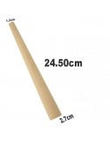 mandrino di legno per la produzione anelli 24.50cm 1pz