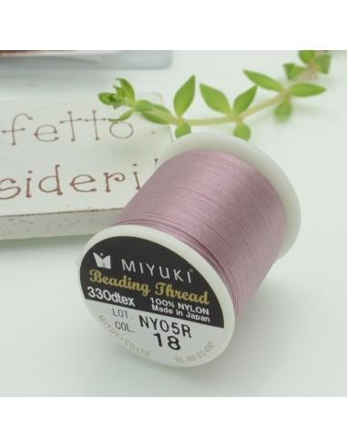 Filo Miyuki 0,25 mm Bobina da 50mt colore 18 lilla GDO