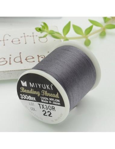 Filo Miyuki 0,25 mm Bobina da 50mt colore 22 grigio GDO