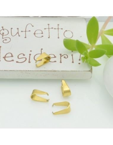 ganci porta ciondolo in acciaio 3.5x7mm 4PZ GDO