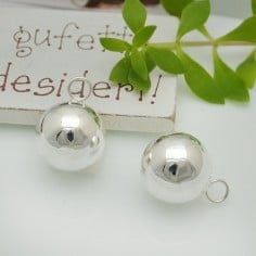 Ciondolo chiama angeli in ottone argento varie misure 1pz Gioie d'Oriente