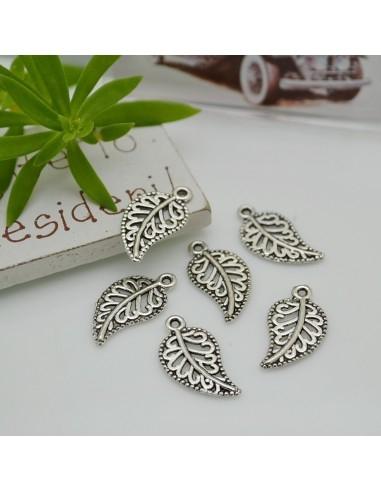 Ciondoli a forma di foglie 19x10mm 15pz | GDO