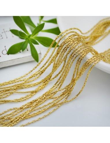 Catena cobra in acciaio di vario colore rotonda spessa 1.0 mm 1 mt|GDO
