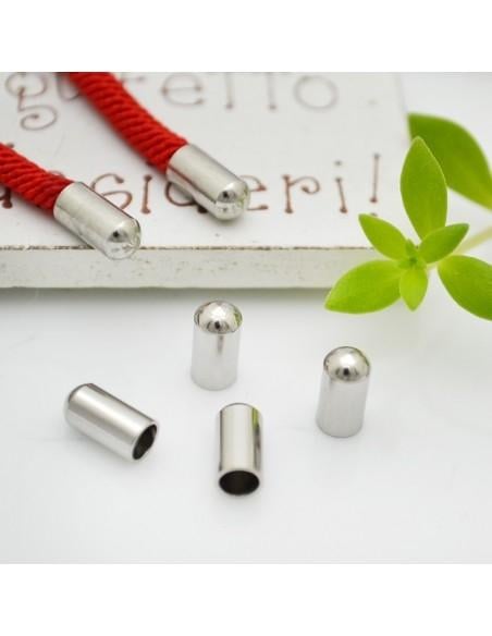 Terminali da incollo in acciaio foro 1.5-4.3mm oro/acciaio 4pz | GDO