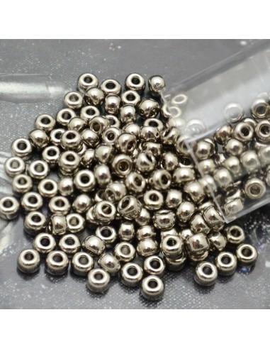 Perline Rocaille Miyuki 8/0 Nickel Plated 3mm 5gr | GDO