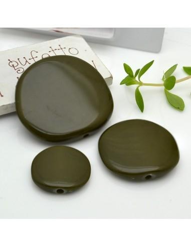 Elemento Piatto in Resina colore Verde Militare varia misura | GDO