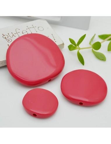 Elemento Piatto in Resina colore Rosa Scuro varia misura | GDO