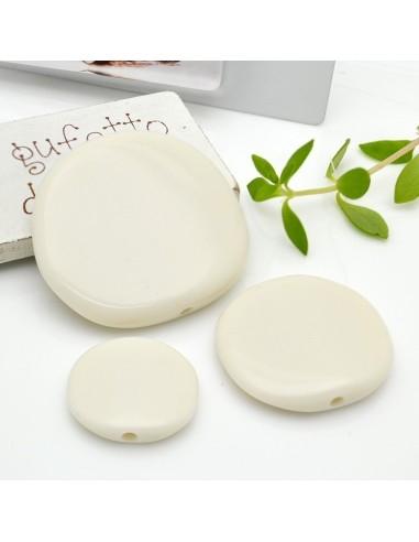 Elemento Piatto in Resina colore Bianco Latte varia misura | GDO