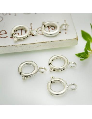 Moschettone molla Tondo in Ottone 12x15mm varia colore 3pz|GDO