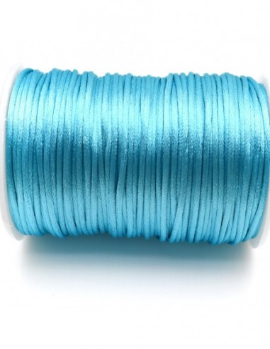 Filo Coda di Topo Tiffany 2mm Cordoncino filo Raso 80mt GDO