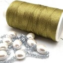 filo per uncinetto lurex  colore bronzo 600 mt spessore 0.6 mm|GDO