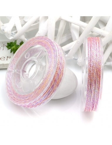 filo per uncinetto lurex diamantato sfumato 20 mt spessore 0.6 mm|GDO