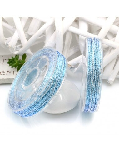 filo per uncinetto lurex diamantato sfumato 20 mt spessore 0.6 mm|GDO
