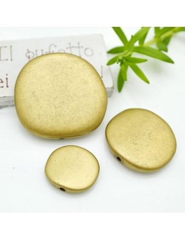 Elemento Piatto in Resina colore Metal Oro varia misura | GDO