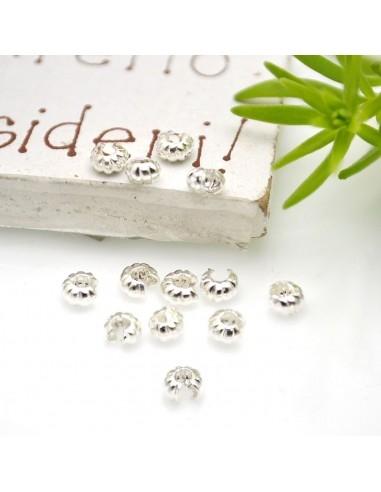 Copri Schiaccini in ottone rigati - 4mm Aperti/3mm Chiusi 20pz|GDO