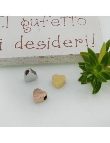 Distanziatore cuore piatto in acciaio inossidabile 6mm 1pz | GDO