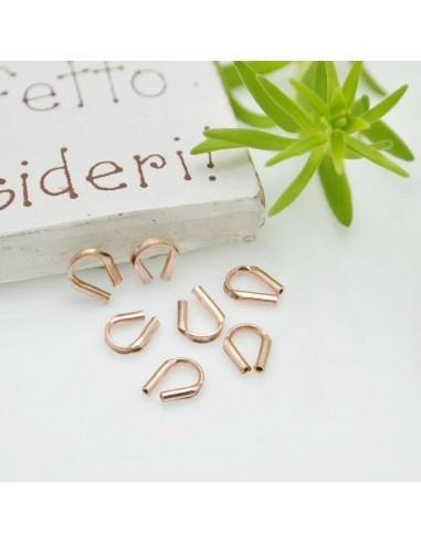 Salva filo terminale per gioielli 5mm 10 pz in argento 925|GDO