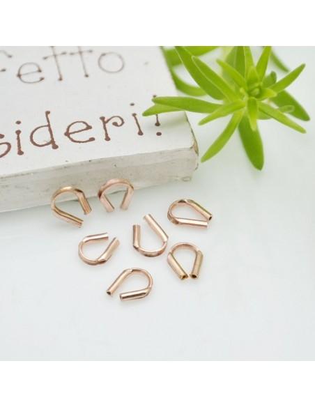 Salva filo terminale per gioielli 5mm 10 pz in argento 925|GDO