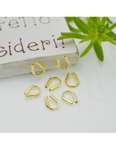 Salva filo terminale per gioielli 5mm 10 pz in argento 925|GDO