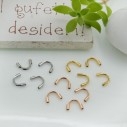 Salva filo terminale per bigiotteria 4.5 mm 10 pz in acciaio|GDO