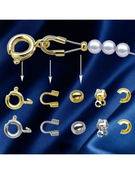 Salva filo per cavetto acciaio 4.5 mm 10pz Gioie d'Oriente