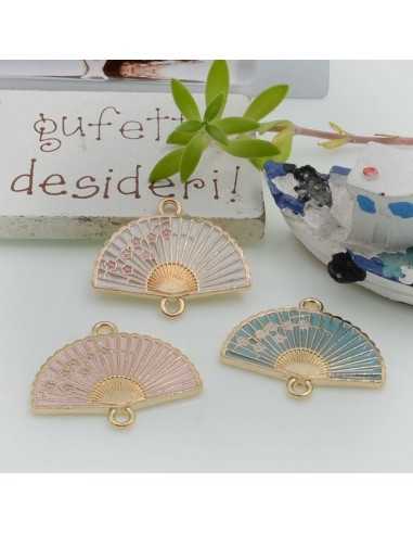 Connettore Ventaglio Smaltato, Ottone 20x24mm 1pz|GDO
