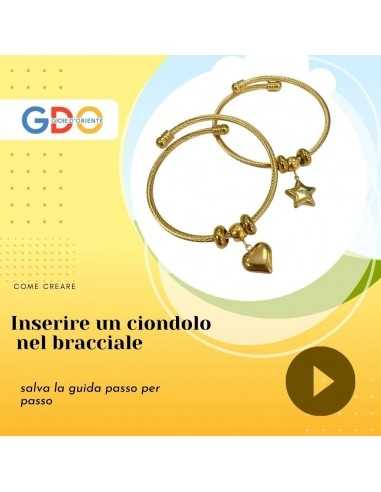 Ciondolo per Bracciale Rigido in Stile Elegante | GDO
