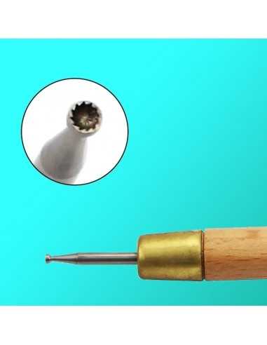 Utensile levigatore per fili metallici con lima concava 13 cm | GDO