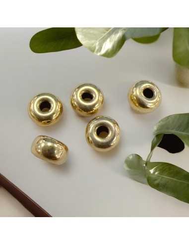 Distanziatore Rondello Oro 6x4mm Foro 1.5mm 5pz Argento 925% | GDO