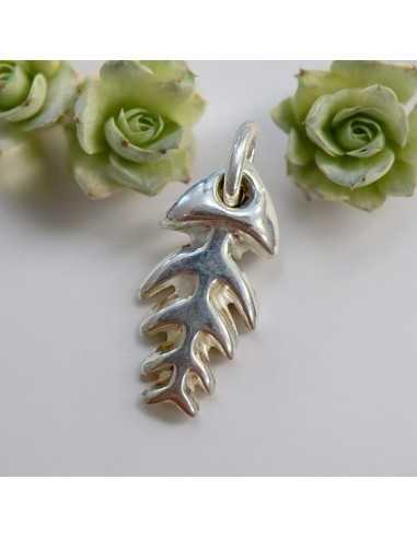Ciondolo Lisca di Pesce in Argento 925 15x35mm 1 pz  |GDO