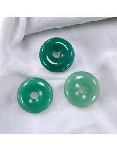 Disco di Avventurina 25 mm con Foro Centrale 5mm 1 pz  |GDO