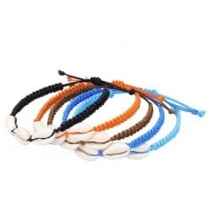 Conchiglie Sfuse 10x15 mm colore bianco per Cavigliere, Collane e Bracciali - 10 pz Gioie d'Oriente 2