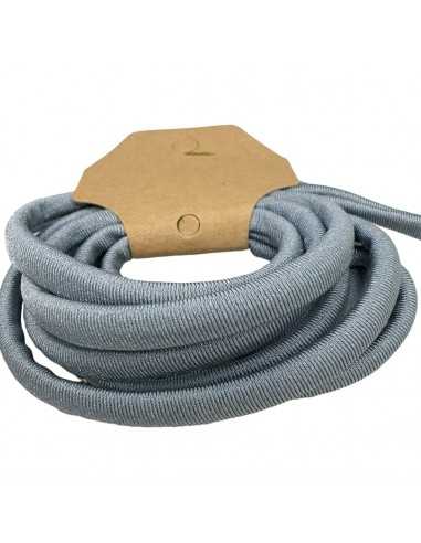Fettuccia elastica tubolare in Lycra colore Grigio 0.5cm 1mt | GDO