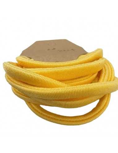 Fettuccia elastica tubolare in Lycra colore Arancione chiaro 0.5cm 1mt | GDO