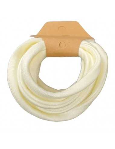 Fettuccia elastica tubolare in Lycra colore Panna 0.5cm 1mt | GDO